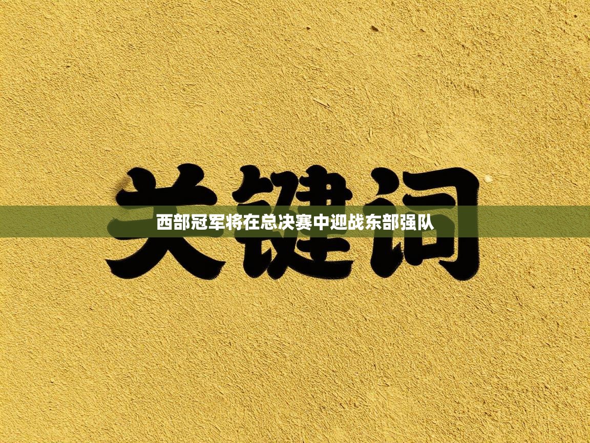 西部冠军将在总决赛中迎战东部强队  第2张
