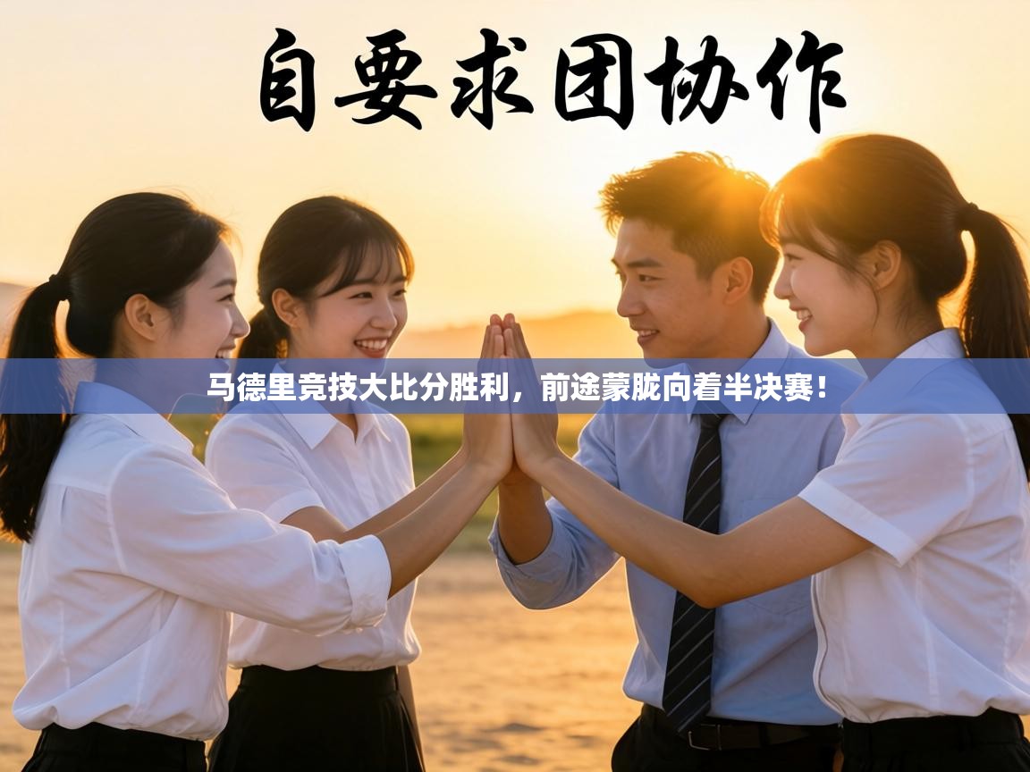 马德里竞技大比分胜利，前途蒙胧向着半决赛！  第1张