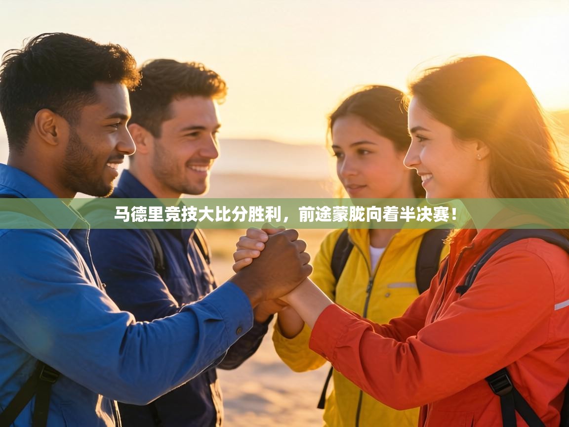 马德里竞技大比分胜利，前途蒙胧向着半决赛！  第2张